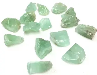 Green calcite
